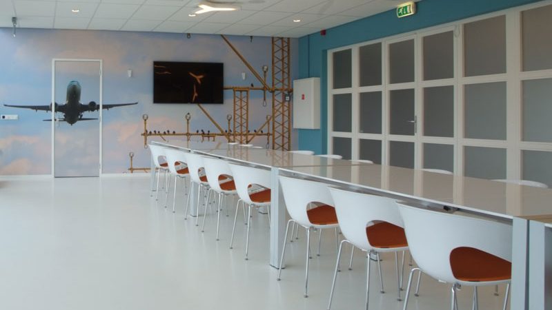gietvloer op kantoor