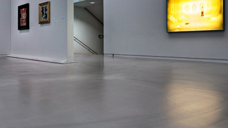 betonlookvloer grijs