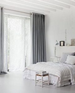 Gietvloer in de slaapkamer