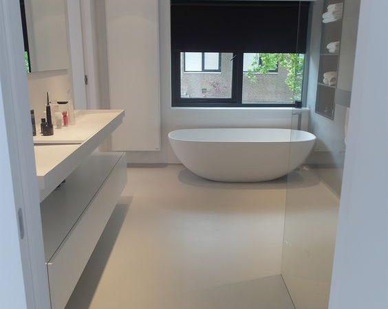 materialen bij een gietvloer
