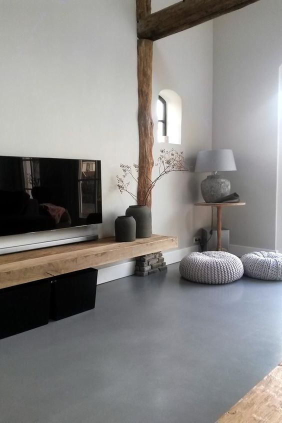 materialen bij een gietvloer - Rust in huis creëren